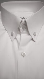 Black and White Shirt White