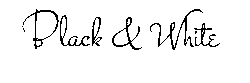 This is Black and white Clothing Corporate logo